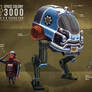 Space Colony 3000 - S.C.P.D. Squad Car