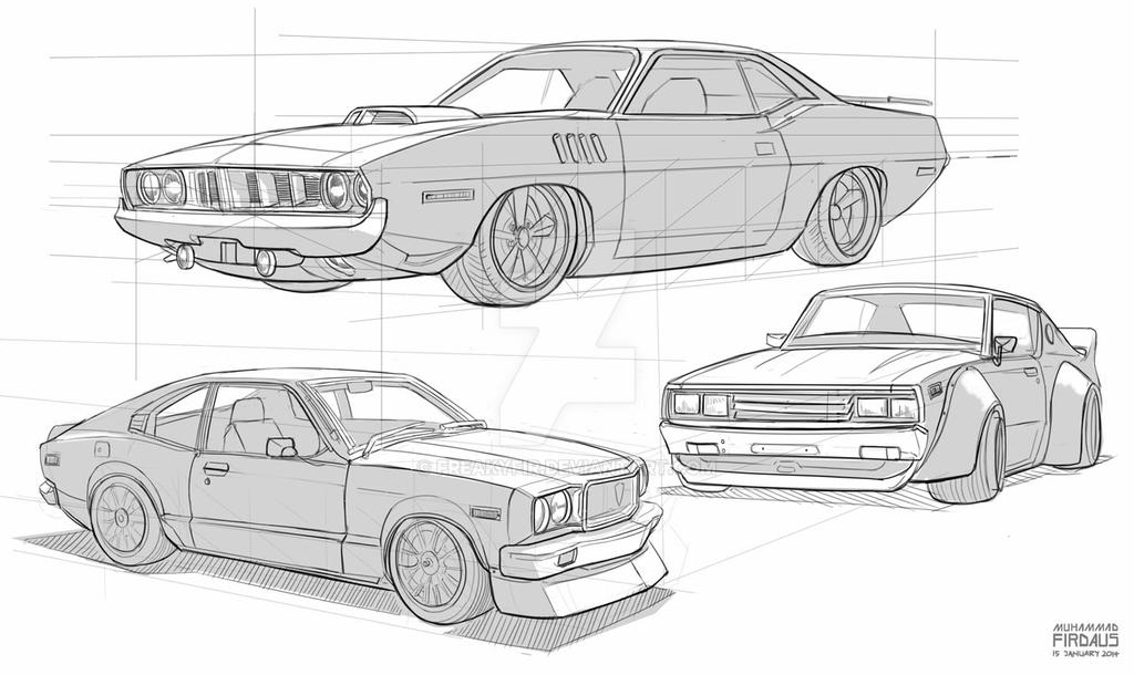Deviantart Car Design Car Sketches by freakyfir on DeviantArt