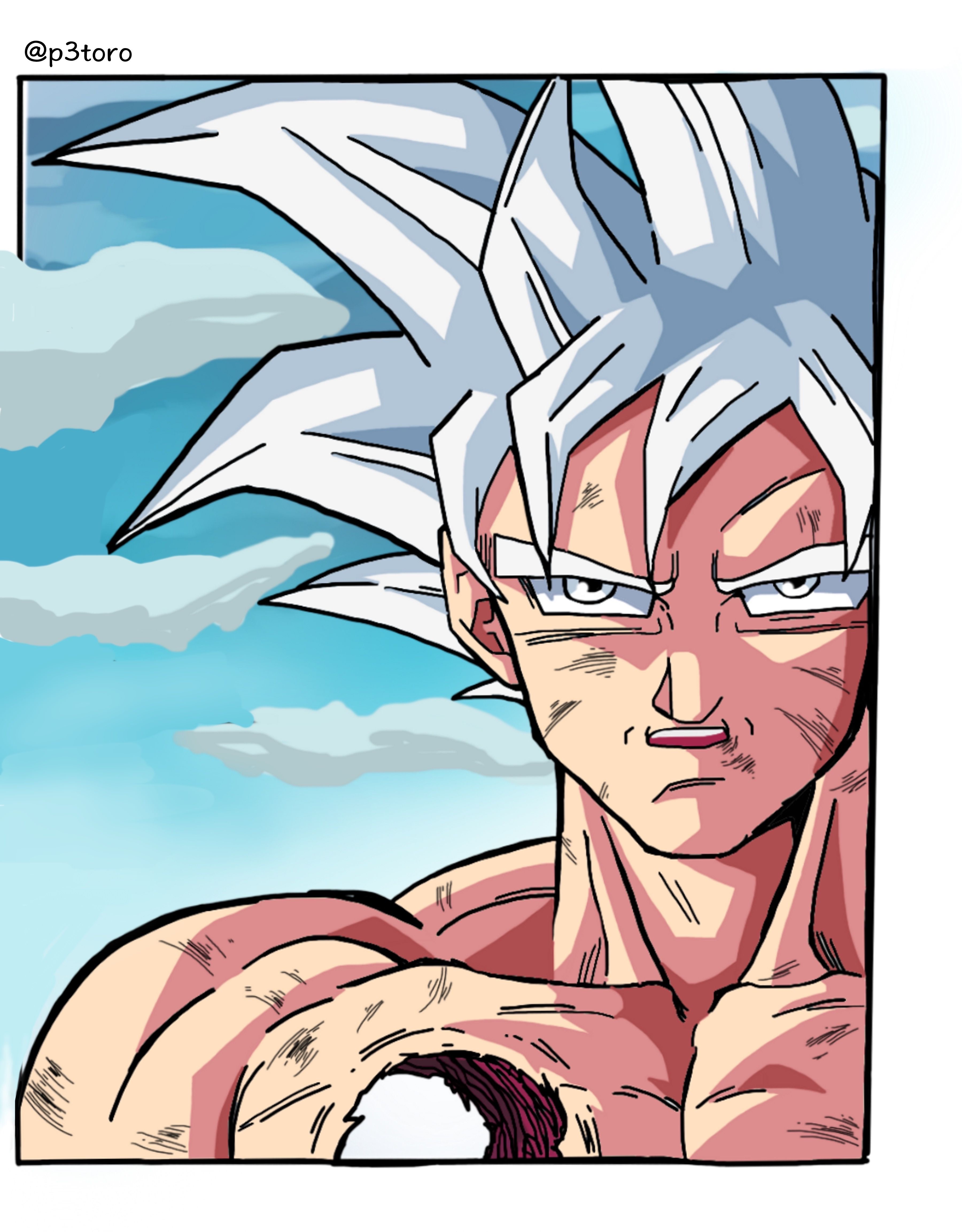 Mui goku by pedroillustrations on DeviantArt