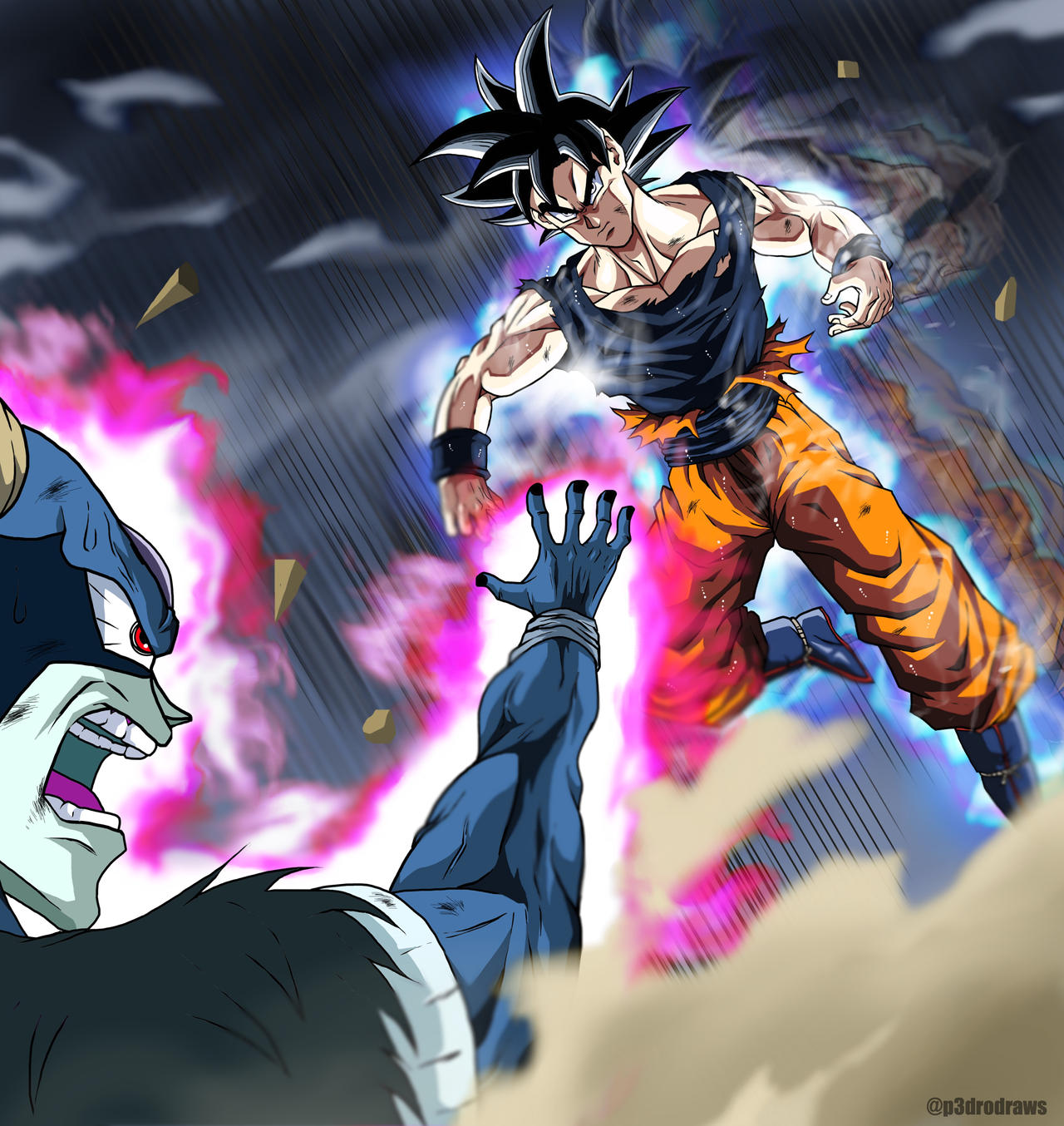 Ultra Instinct Goku Vs Moro By Pedroillustrations On DeviantArt ultra-instinct-goku-vs-moro-by-pedroillustrations-on-deviantart