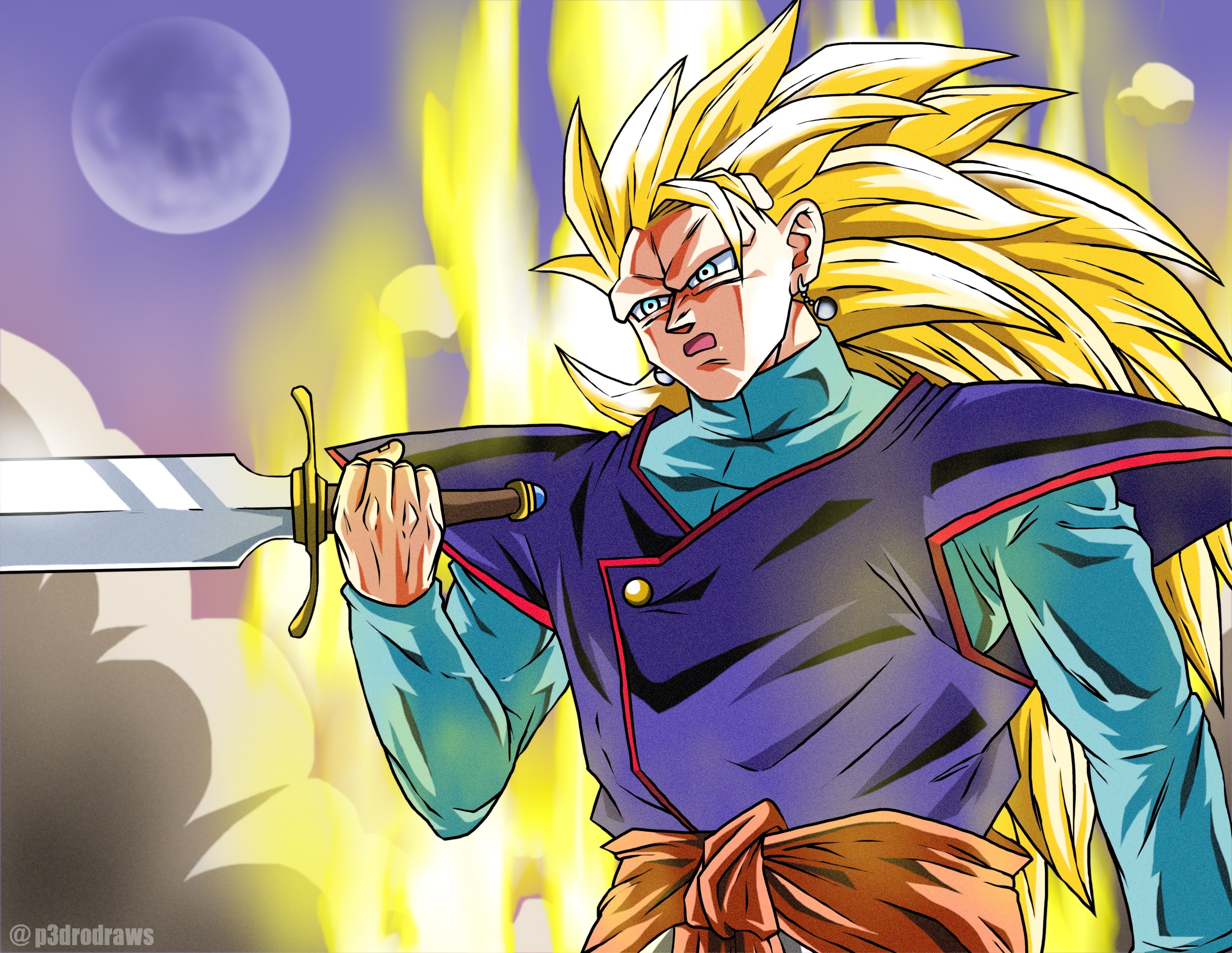 Super Saiyan 3 Future Gohan  Dragon ball, Dragon ball z, Dragon pictures