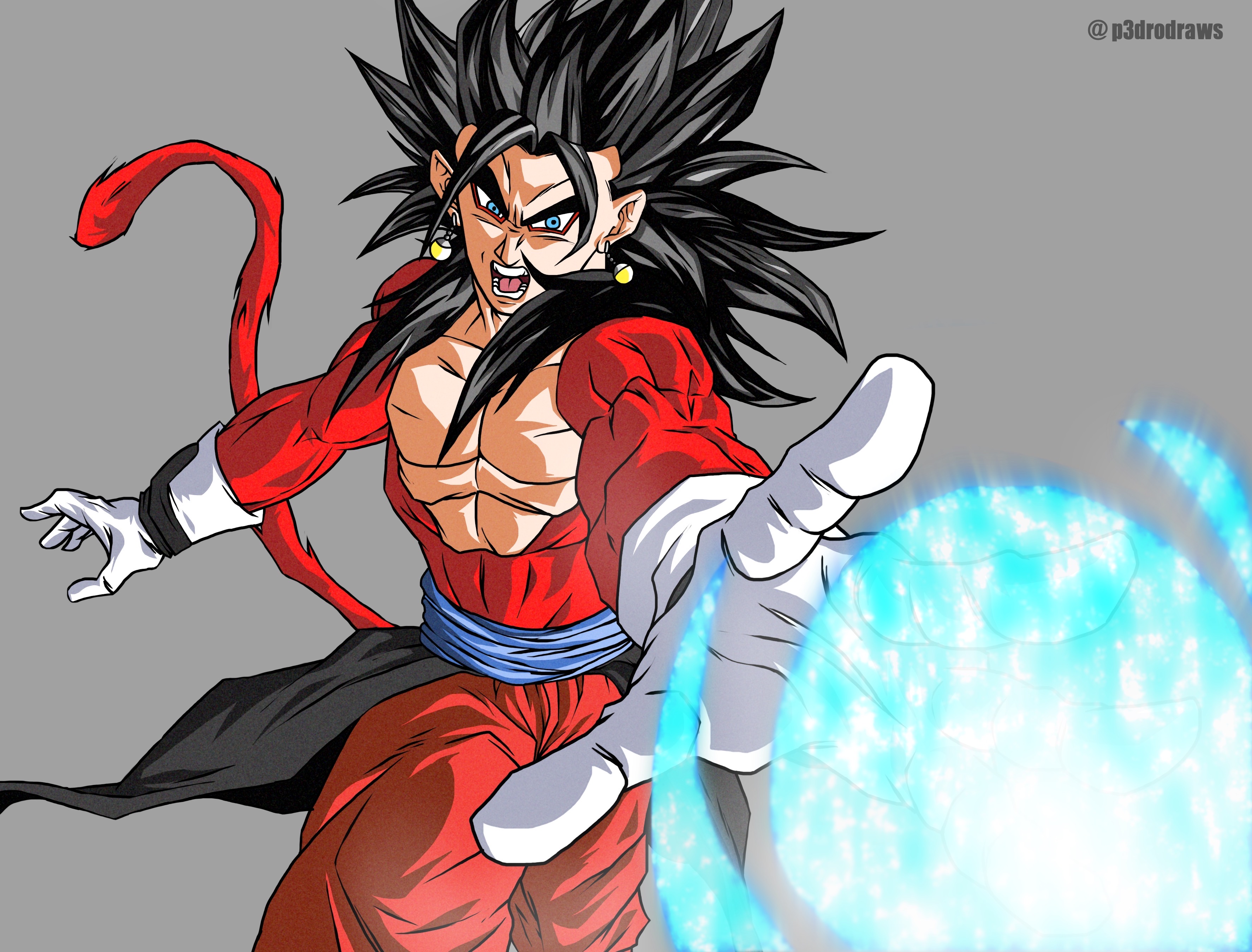 Vegetto Super Saiyajin 4 by VegitoART on DeviantArt