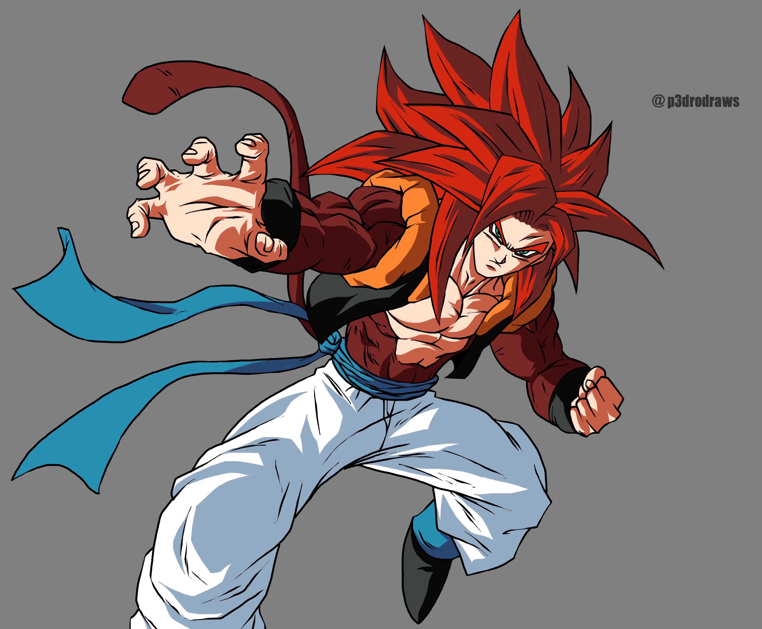 gogeta ssj 4 by VegetaSayayin12 on DeviantArt