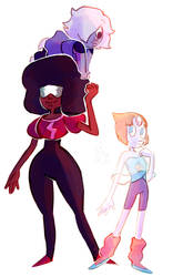 80's Crystal Gems!