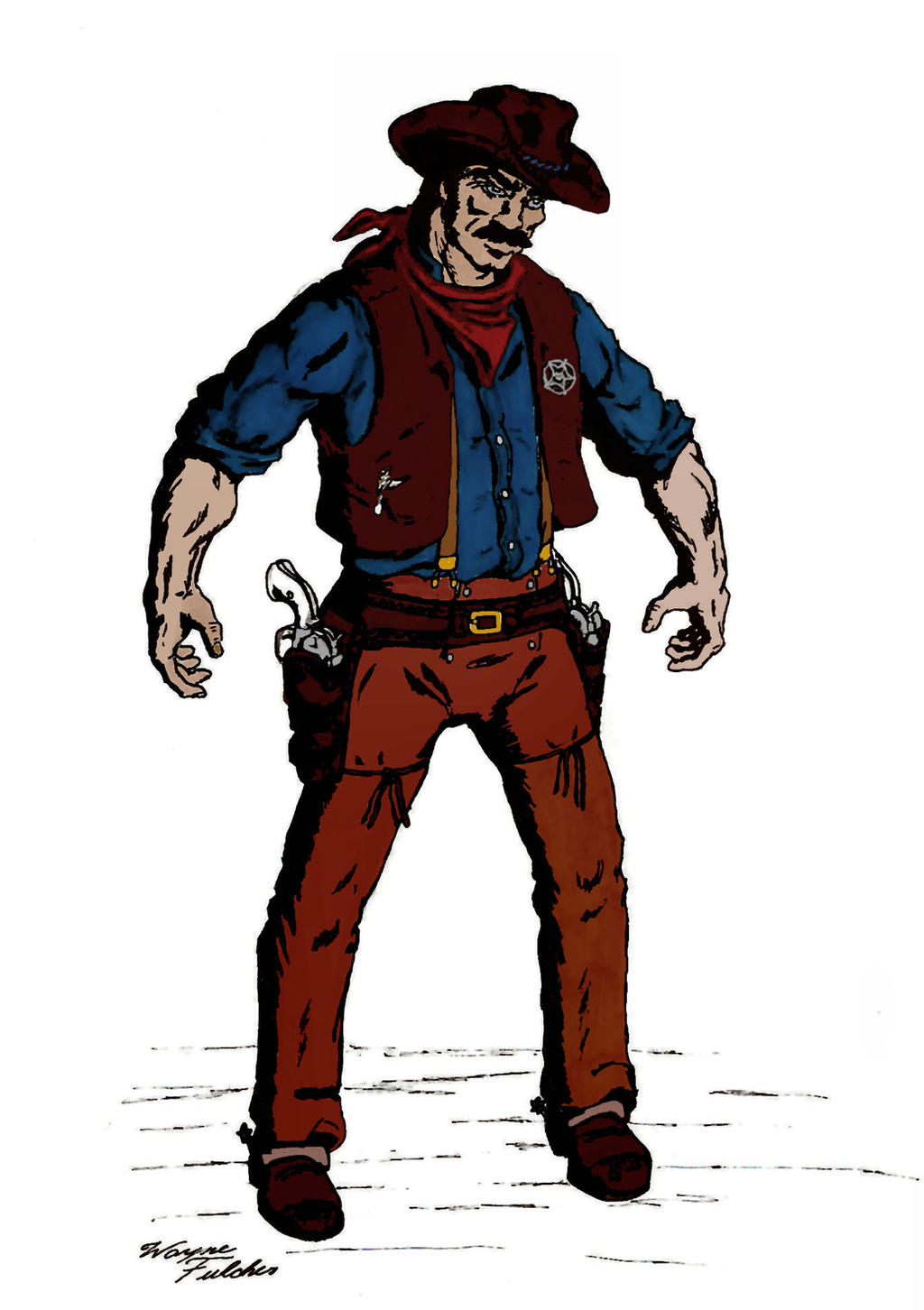Old Ranger Drawing Ranger 1 by stillarebel on DeviantArt