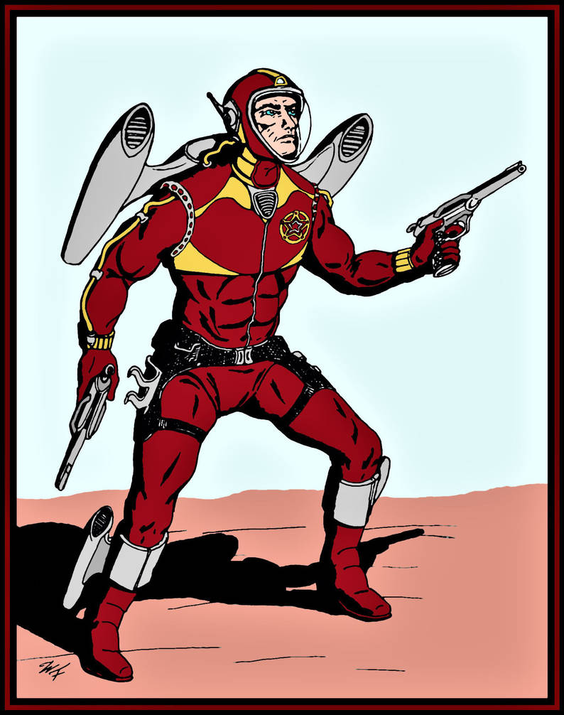 Star Ranger 01 colored by stillarebel on DeviantArt