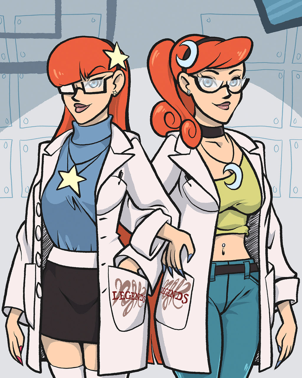 Susan and Mary Test Aged Up