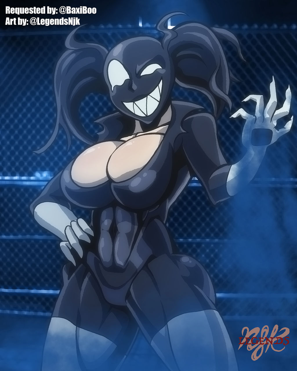 Venomized BaxiBoo's OC