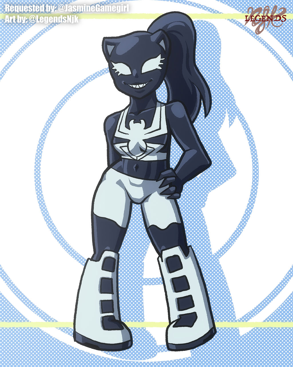 Venomized JasmineGamegirl's OC
