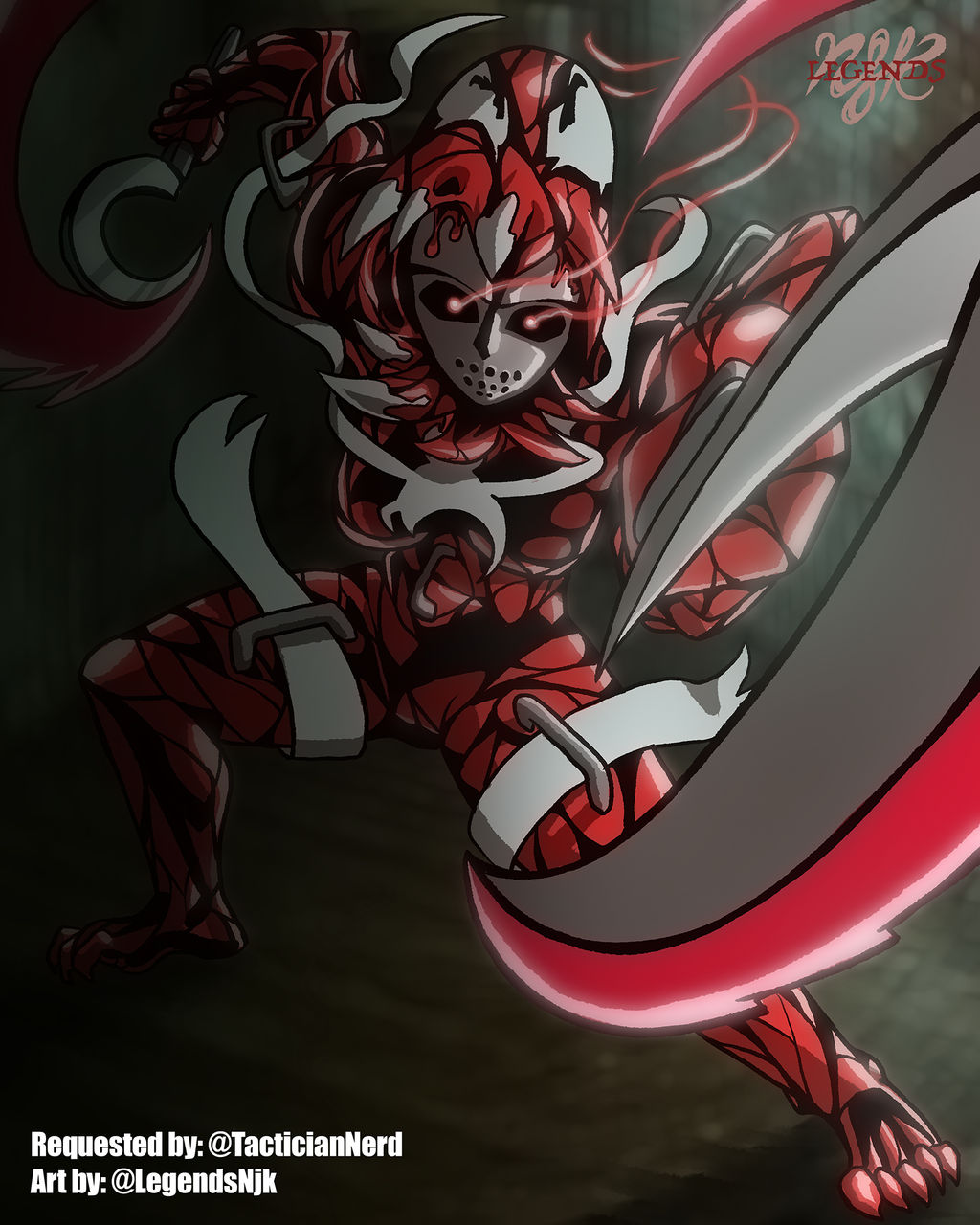Venomized TacticianNerd's OC