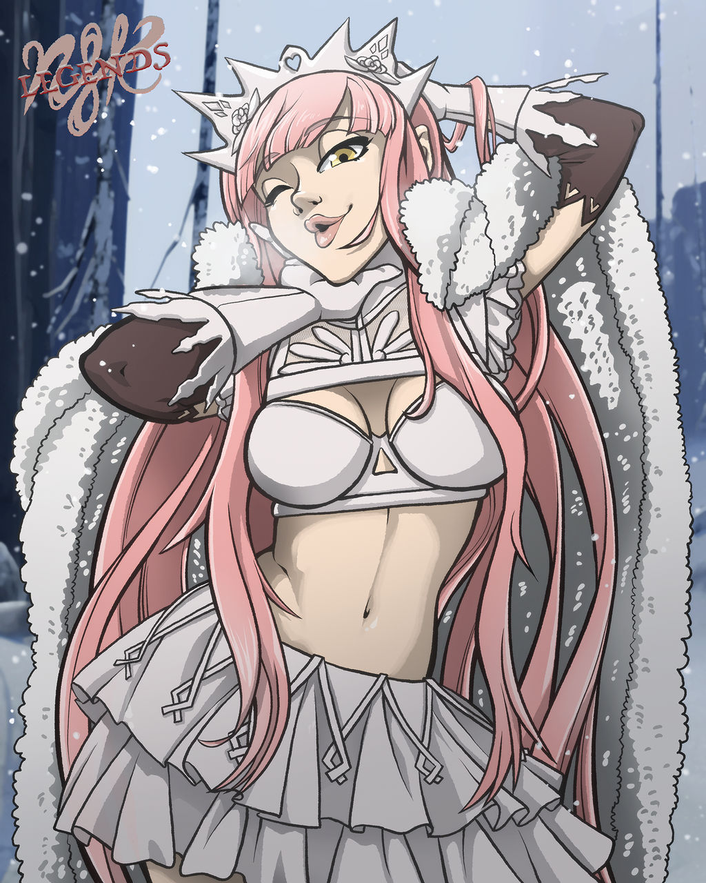Queen Medb Pin Up
