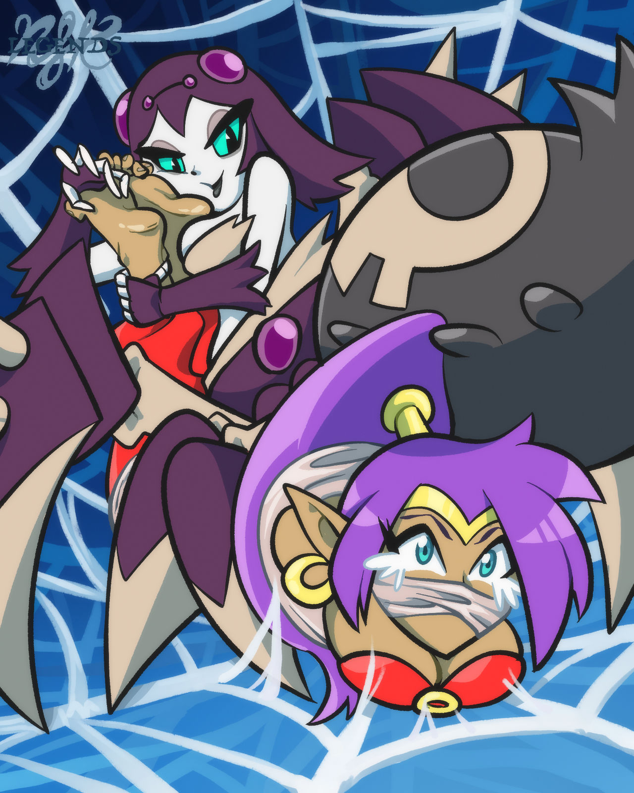 Shantae Tickled By Bonelegs