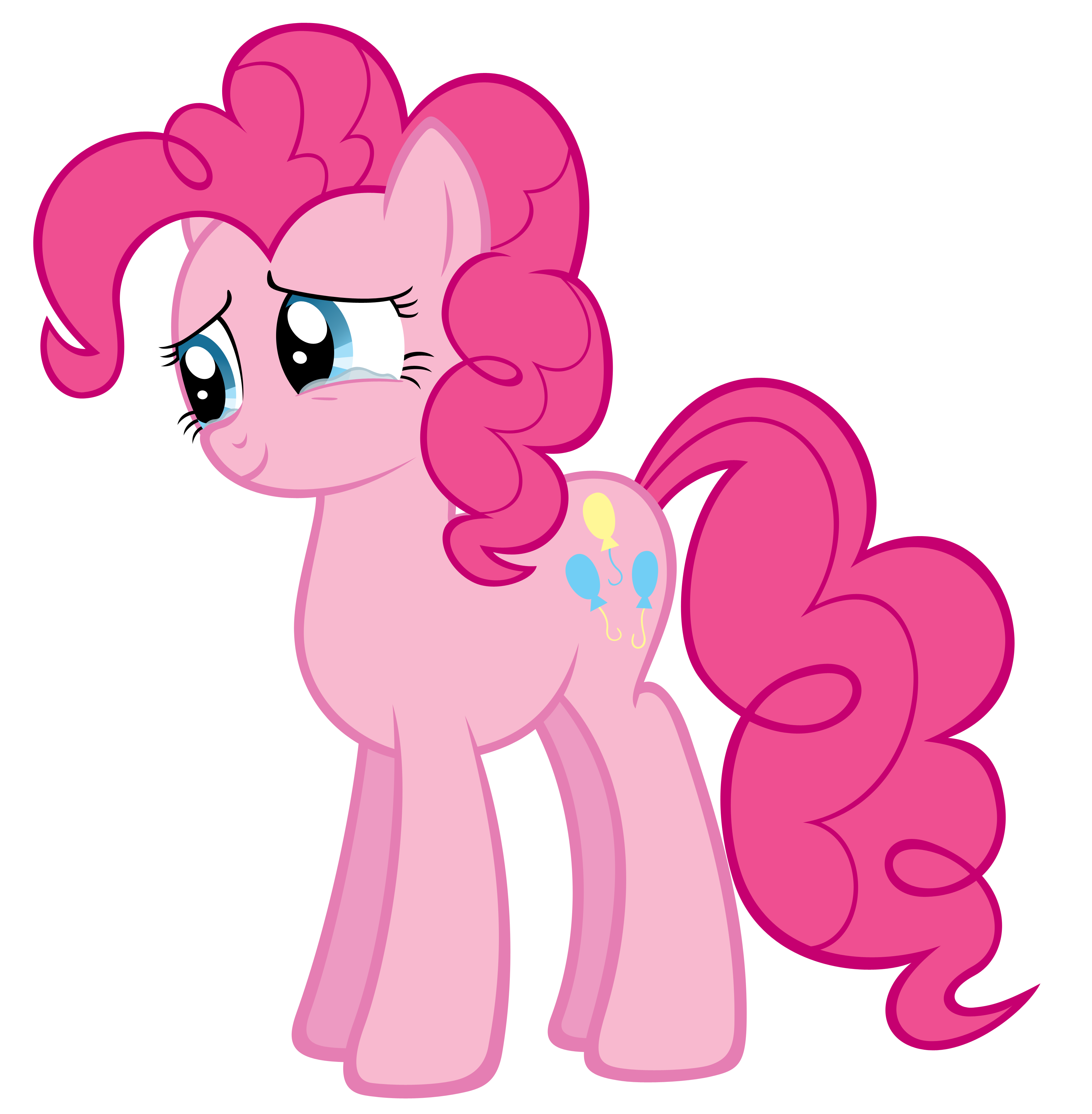 Pinkie Pie with tears of joy