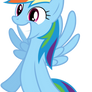 Rainbow Dash - Super happy