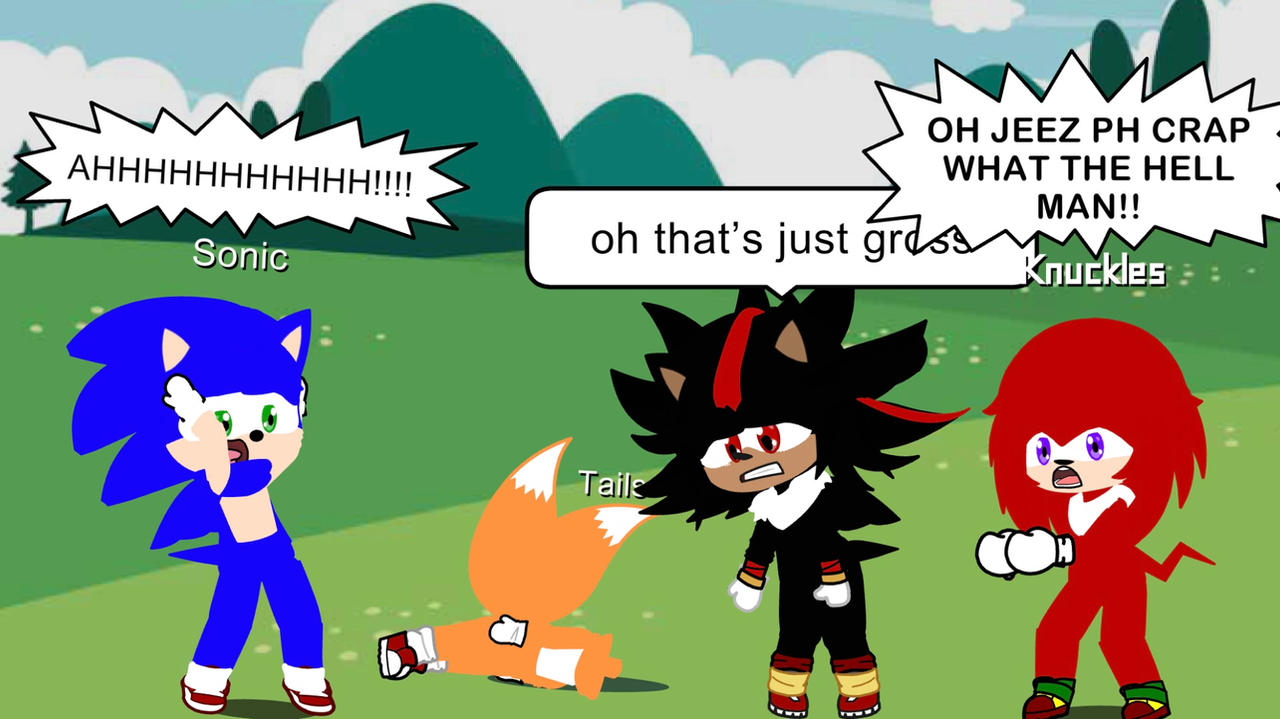 Tails head explode by Zerneygreenengine28 on DeviantArt