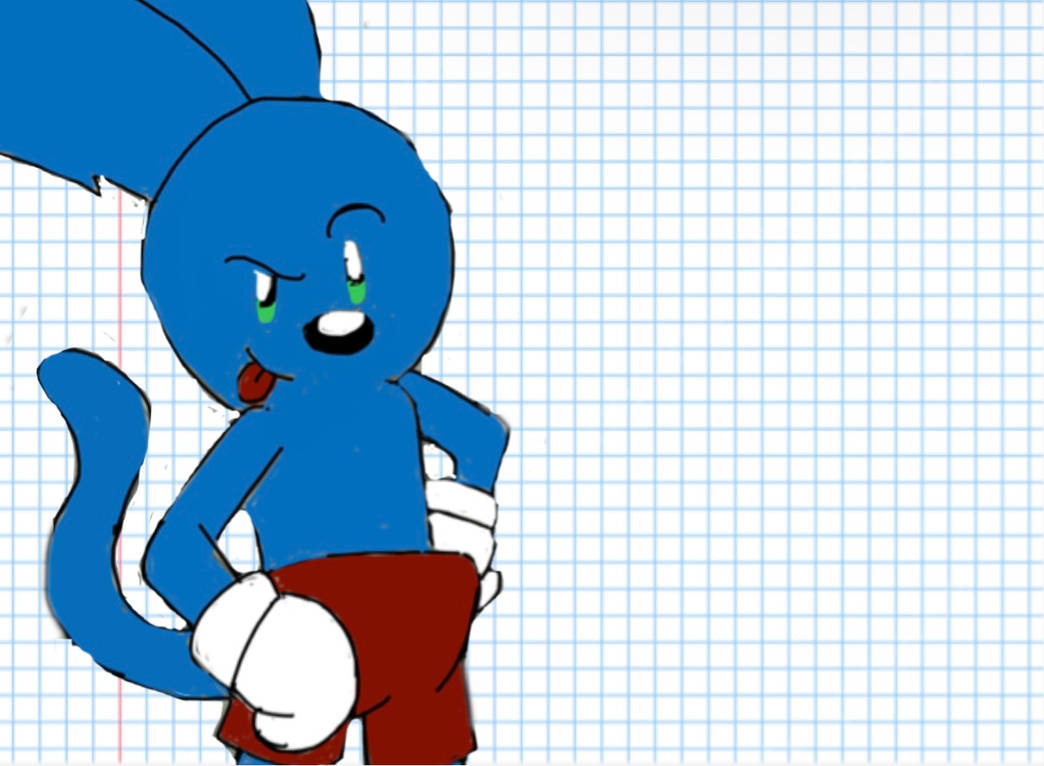 Reggy The Blue Rabbit Riggy the blue rabbit monkey by Zerneygreenengine28 on DeviantArt