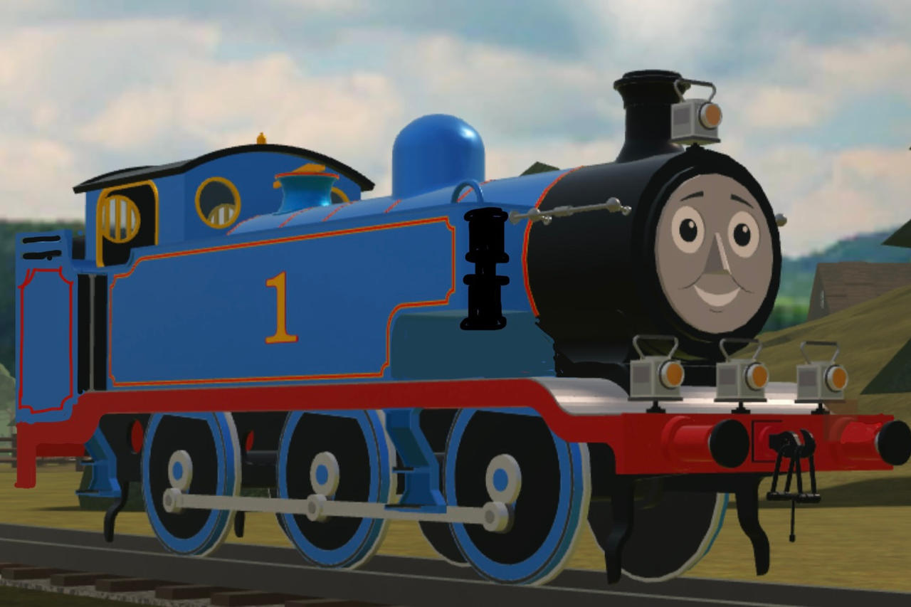 If Thomas was built as a proper E2 in my AU by Zerneygreenengine28 on ...