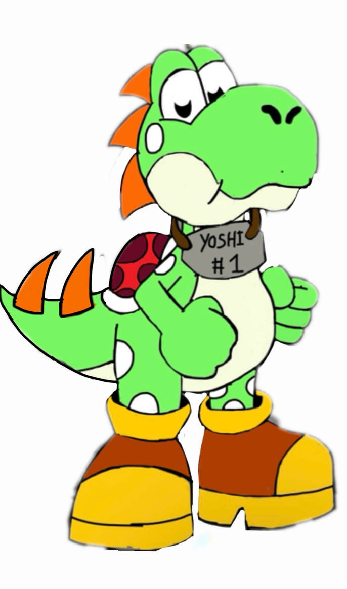 Yoshi (my version) by Zerneygreenengine28 on DeviantArt