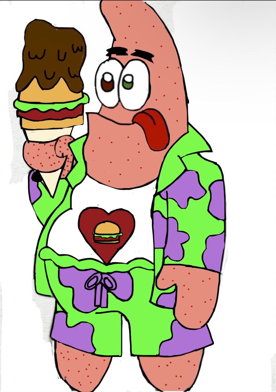 Patrick Star (my version) by Zerneygreenengine28 on DeviantArt