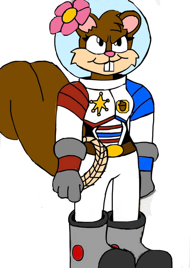 Sandy Cheeks (my version) by Zerneygreenengine28 on DeviantArt