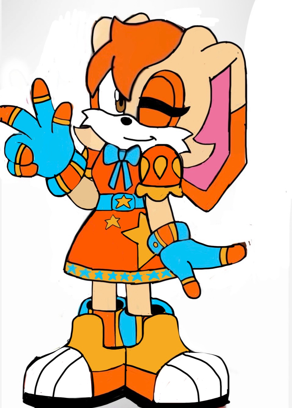 Cream Rabbit Fnf Cream the rabbit (my version 2) by Zerneygreenengine28 on DeviantArt