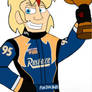 Human Montgomery Lightning McQueen