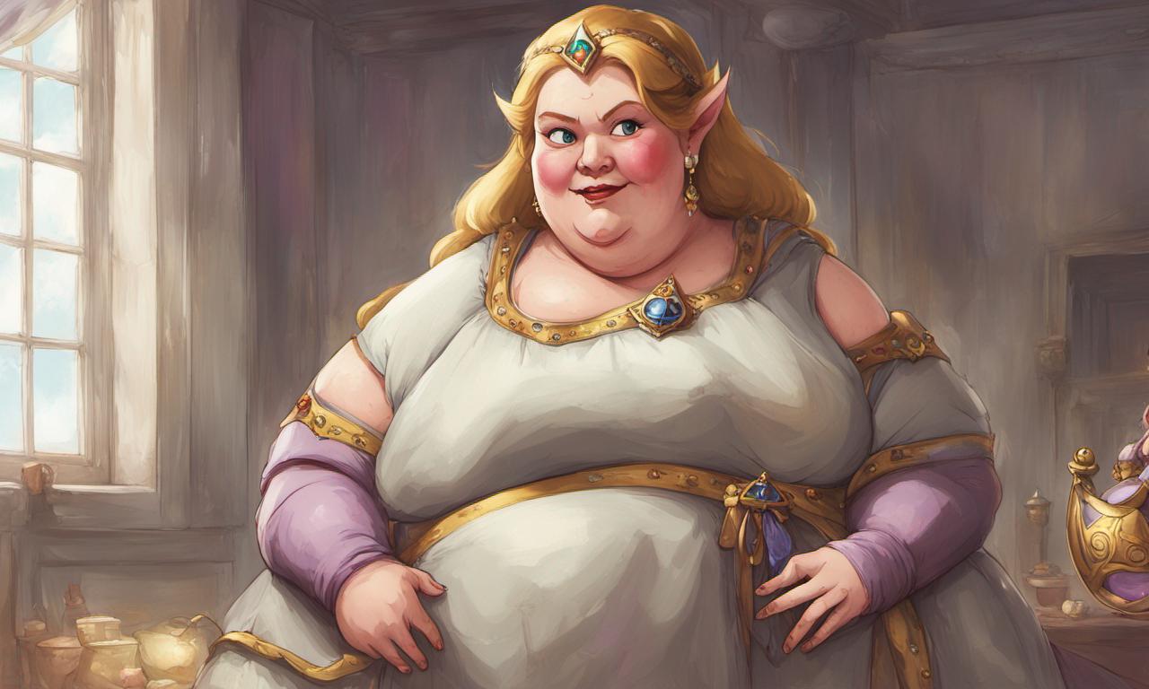 Fat Princess Zelda 1 by Falor555 on DeviantArt