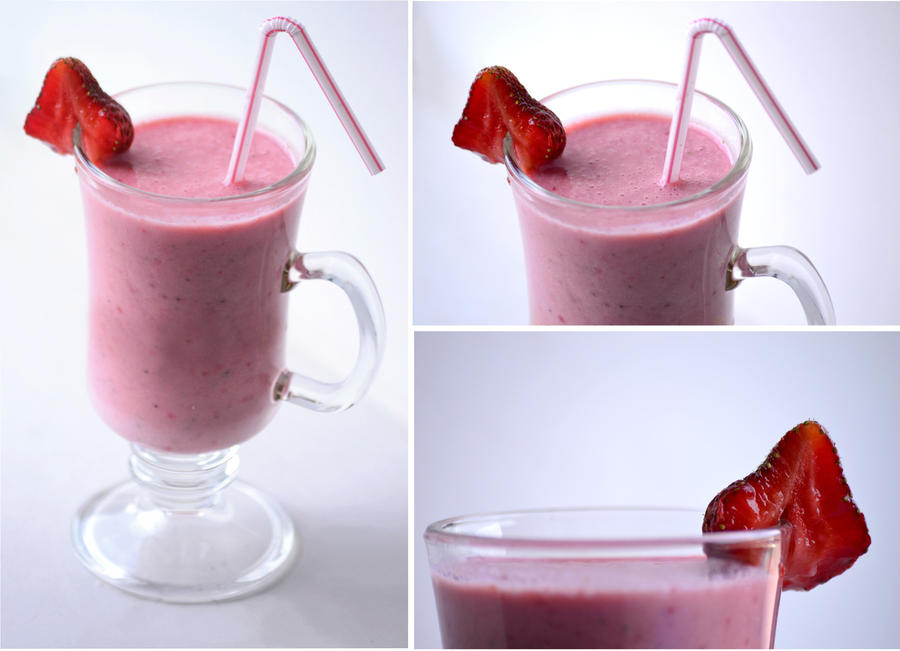 strawberry milkshake