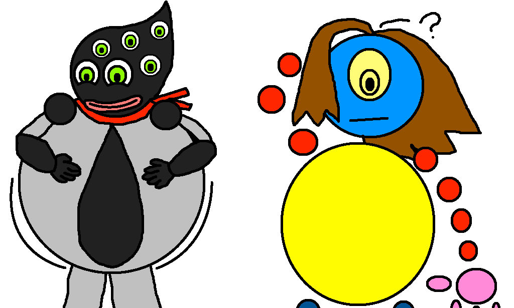 Fat Deviantart Robot Two Chubby Robots (AT) by DankakaTheCat on DeviantArt