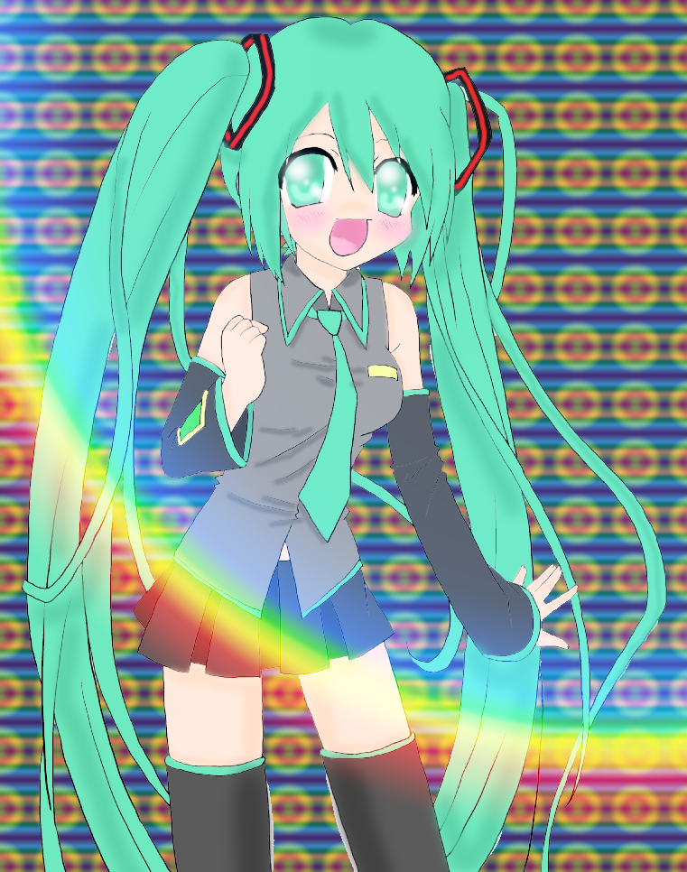 Miku Hatsune Colored