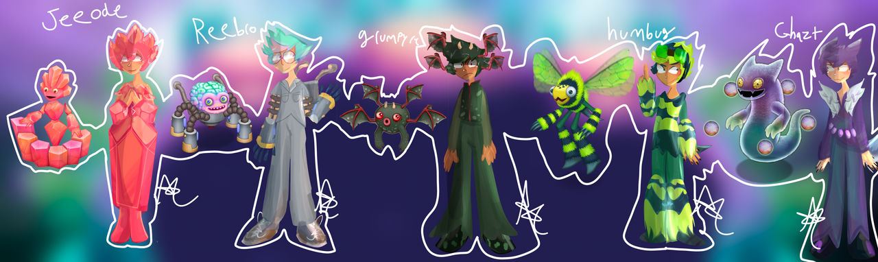 Element Code Names Msm Single element ethereals as humans! msm by glaishursolos on DeviantArt