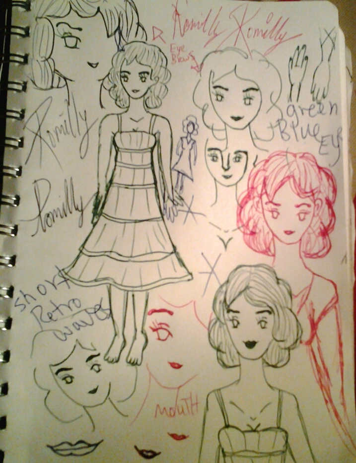 Concept sketches of Romilly