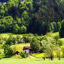 Houses on hill