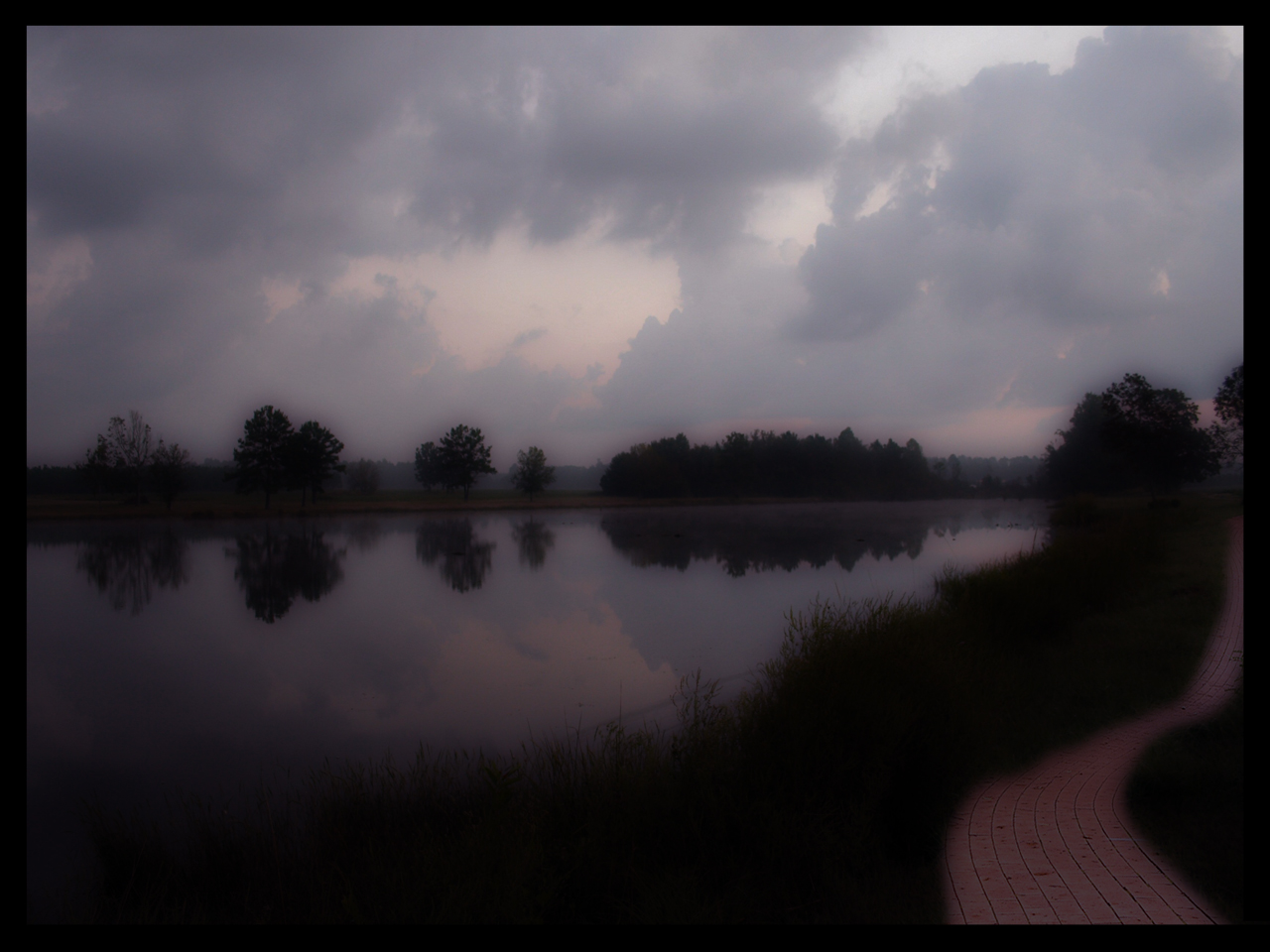 Path Along The Lake