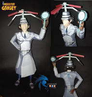 Inspector Gadget - Papercraft - Crisiscraft