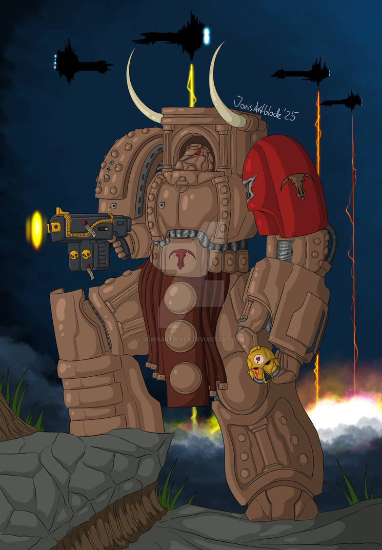 Minatar Breakthrough Warhammer 40k Minotaurs Terminator by JonisArtblock on DeviantArt