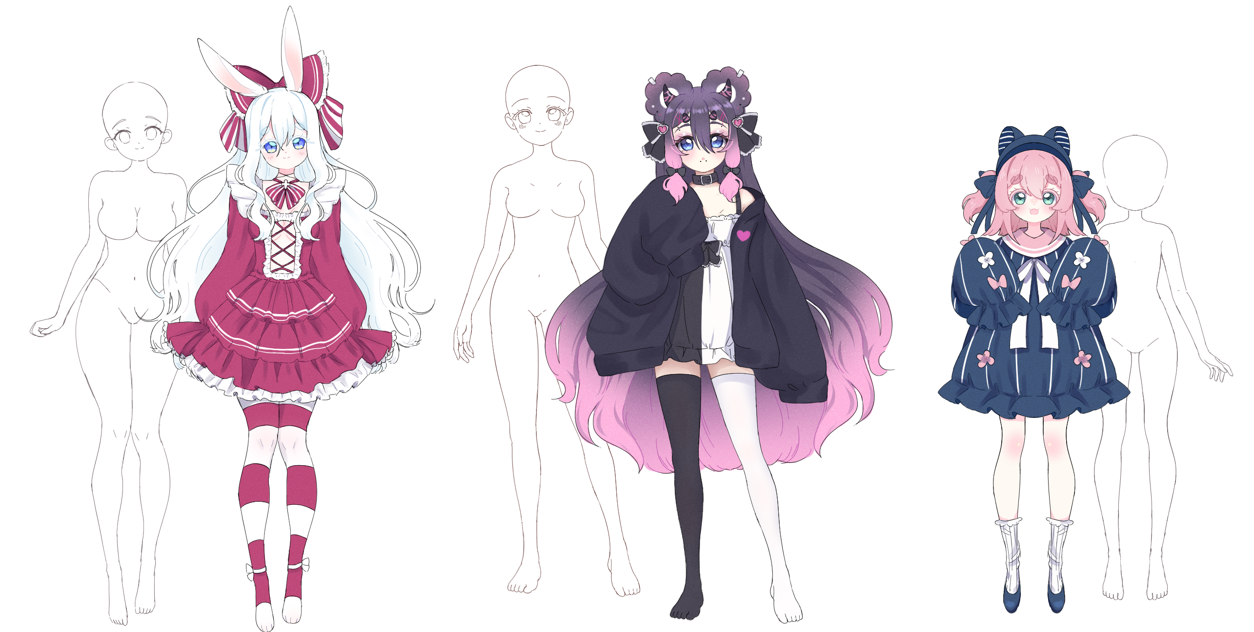 Full Body Base 4 P2U by Balefuls on DeviantArt