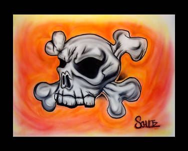 Airbrush Skull II