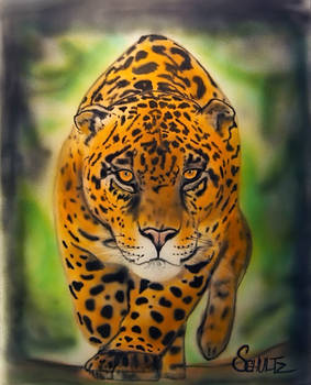 Jaguar airbrush