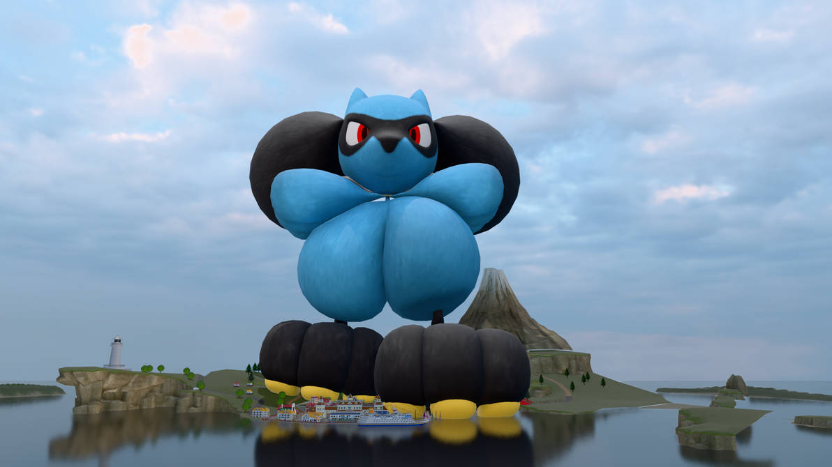 How Height Is Riolu Riolu's (uneven) growth by chonkyrenders on DeviantArt