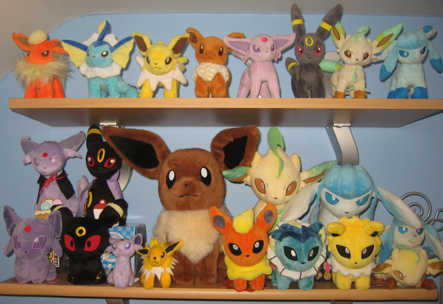 Eeveelution Plush Collection