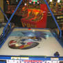 Sonic air hockey