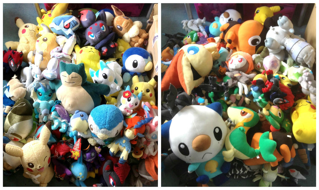 Massive Poke' Plush Pile