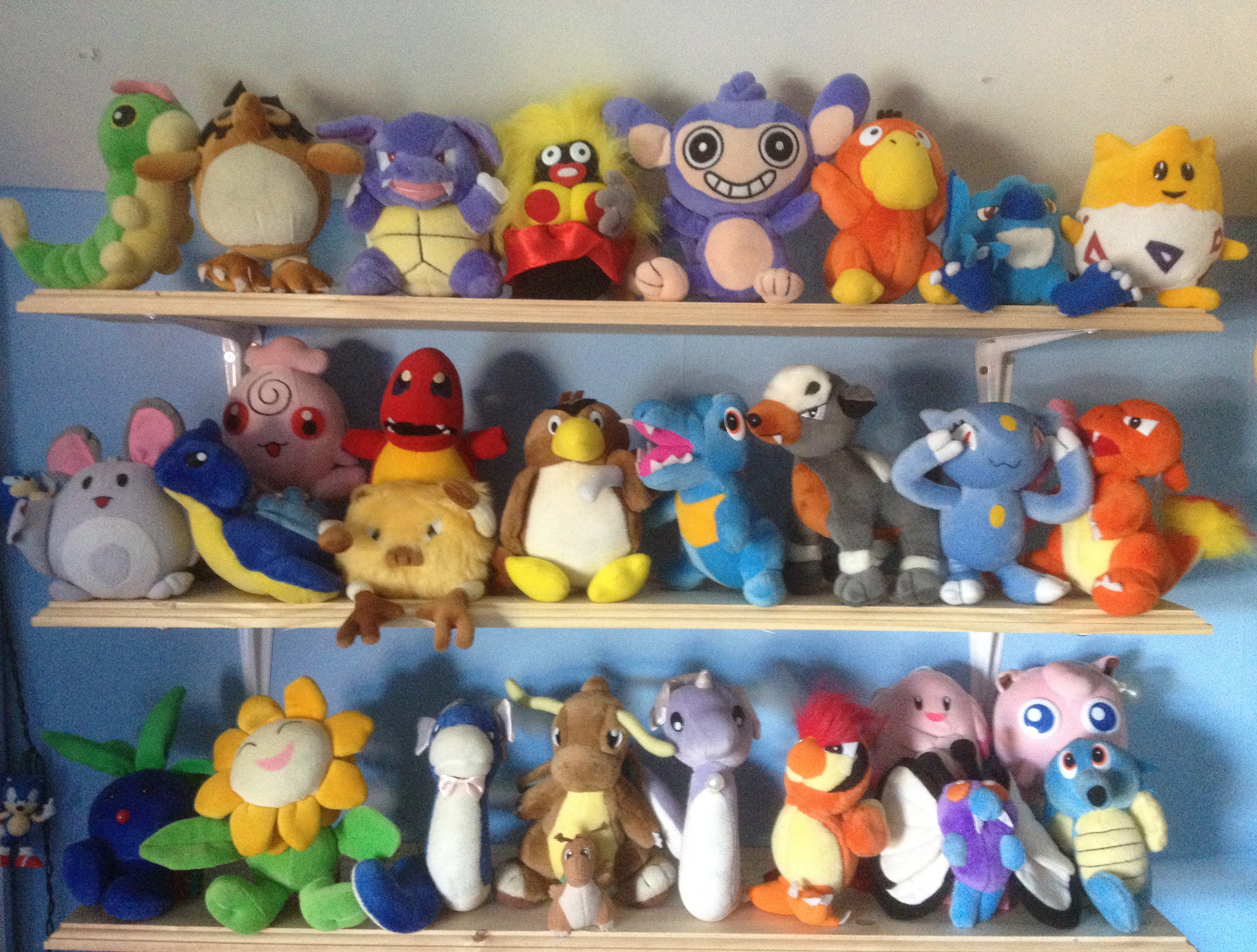 Mirage Taiwan Pokemon Plush Shelf