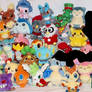 Lot of 60 Pokedolls FOR SALE