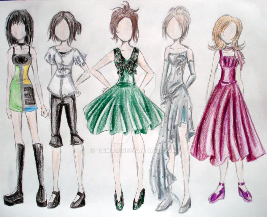 Fashion Design sketches