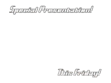 CN's Fridays Special Presentation Promo ScreenBug