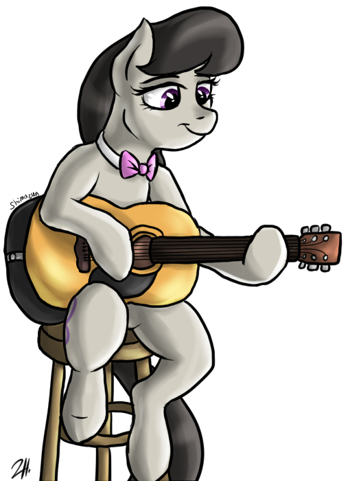 Tavi Playing The Spanish Guitar By Shimazun