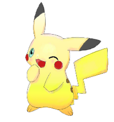 Coloring of Pikachu by Me...