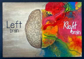 Left/Right Brain Wallpaper